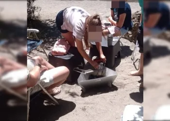 Una familia de Misiones fue infraccionada por hacer fuego en una zona turística de Bariloche