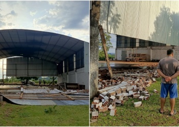 Tras el temporal, Colonia Aurora avanza en reparaciones y asistencia a vecinos