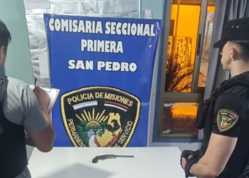 San Pedro: secuestraron un arma de fuego de fabricación casera durante un operativo nocturno