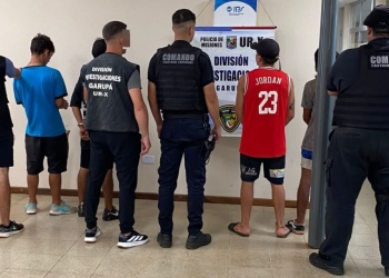 Violenta pelea en Garupá: cuatro hombres detenidos tras desafiar a la policía