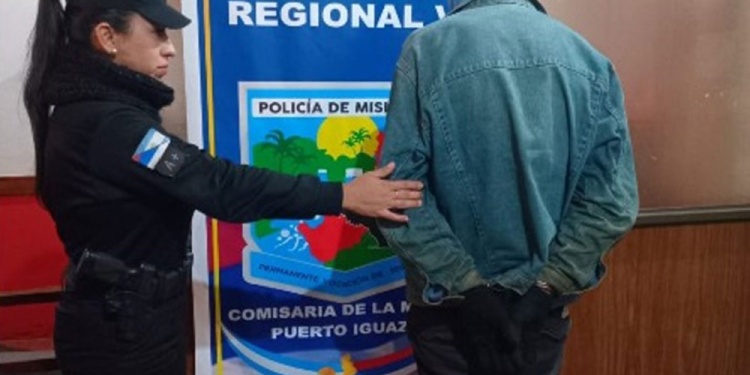 DETENCIÓN. Fue rápida, a las pocas horas en el barrio Las Orquídeas.