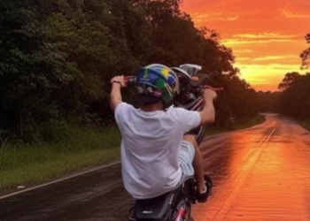 Maniobras riesgosas, videos en redes y una moto retirada de circulación en Santiago de Liniers