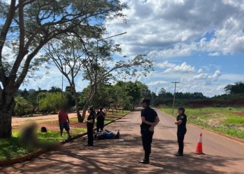 Campo Grande: una mujer está grave tras un choque entre una moto y una bicicleta
