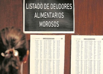 Desde 2021 a la fecha, los padres deudores  de la cuota alimentaria aumentaron 449%