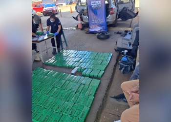 Frenaron el ingreso de 100 kilos de droga de Brasil a través de Irigoyen