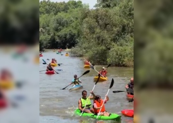 Apóstoles se llena de remos y color con el Encuentro de Kayakismo y Canotaje