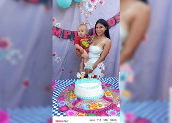 Desesperada búsqueda de Karen de 15 años y su hijo Ehitan en Azara