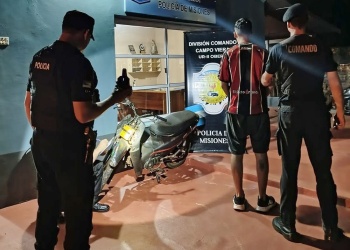 Recuperan motos robadas y detienen a un joven por maniobras peligrosas
