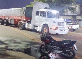 Murió un motociclista tras chocar con un camión sobre la ruta 12