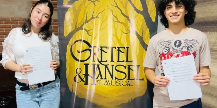 UN CLÁSICO ADAPTADO A LOS TIEMPOS ACTUALES. Antonella y Martín son los protagonistas del musical “Gretel y Hansel”, de la compañía artística Había una vez, que continúa con la selección de cantantes y actores para completar el elenco.