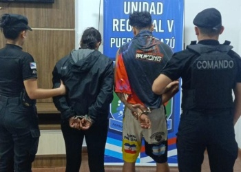 Cayeron dos sospechosos por robos a comercios en el centro de Iguazú