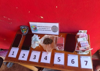 San Javier: una denuncia por violencia de género derivó en el hallazgo de un presunto narcokiosco