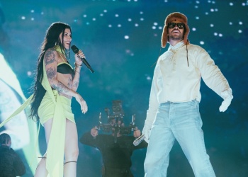 Bad Bunny reunió a Cazzu, Duki y Khea en una noche histórica en el Monumental