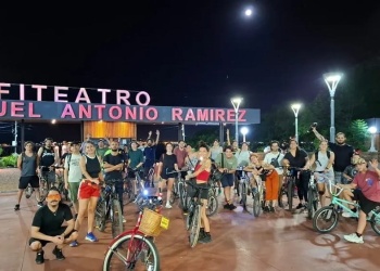 “Pedalunear” abre el año aniversario de Masa Crítica Posadas