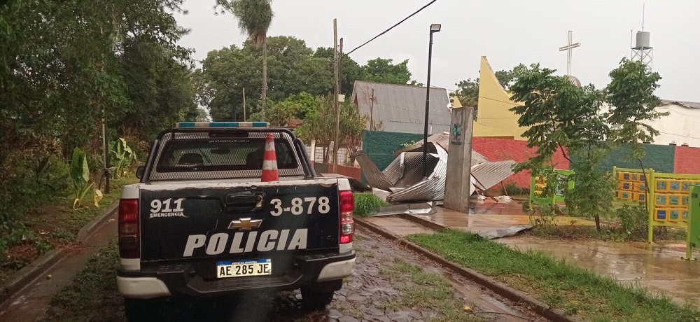 Temporal en Misiones: “Las ráfagas de viento llegaron a los 90 kilómetros por hora”