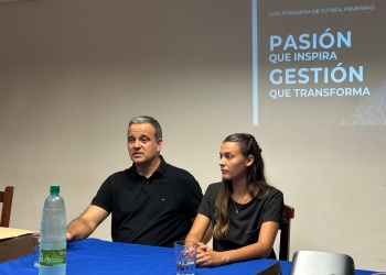 “Comienza una nueva era”: Antonela Cancelarich al frente del fútbol femenino en la Liga Posadeña
