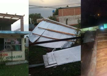 Temporal en Aristóbulo del Valle: cerca de 40 familias afectadas y daños materiales tras fuertes vientos