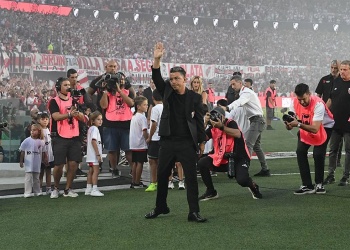 River derrotó a Banfield en la despedida de Marcelo Gallardo