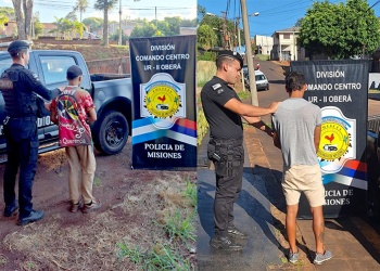 Detuvieron a dos hombres por el robo de herramientas en una obra en construcción