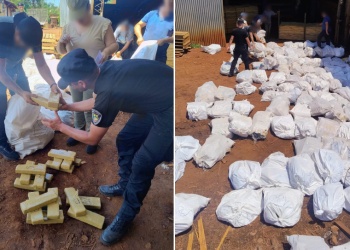 Montecarlo: incineraron más de 3.600 kilos de marihuana secuestrada en operativos