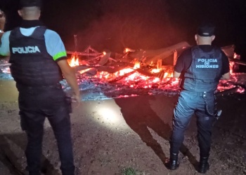Detienen a un joven acusado de incendiar la casa de su tío en El Soberbio