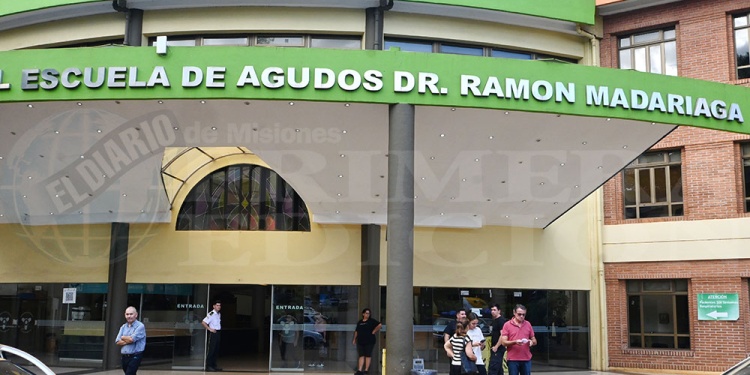 ESTADO CRÍTICO. Argüello se encuentra en terapia intensiva desde hace cinco días con una lesión que podría ser irreversible.