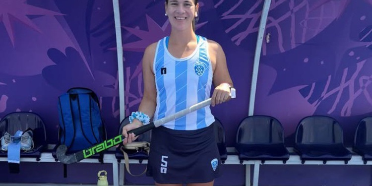 ILUSIONADA. “Marita” Vera entrena a fondo para quedar en la lista definitiva.