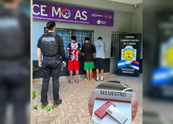 Menores detenidos tras amenazar con cuchillo a un adolescente en Oberá