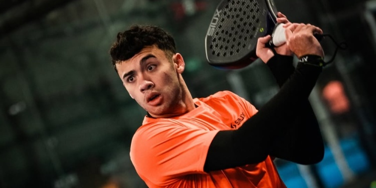 EN ENTRENAMIENTO. El posadeño está de pretemporada con Lebrón en Madrid.