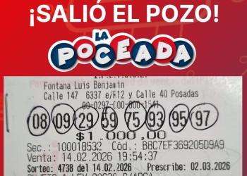 “Primero las deudas y si sobra unas mini vacaciones”, dijo el ganador de la Poceada