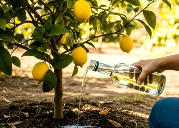 El vinagre, una solución sustentable para el cuidado del árbol de limón