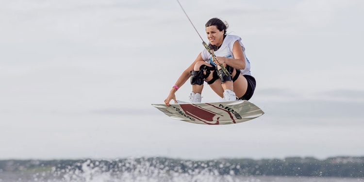 VUELVE A POSADAS. El Campeonato Argentino de Wakeboard, sobre el Paraná.