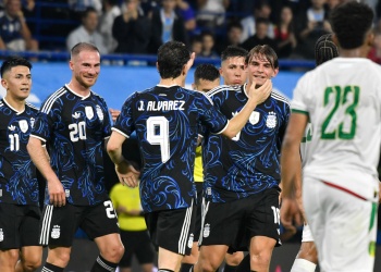 La Selección argentina le ganó 2-1 a Mauritania en su primer amistoso en la Bombonera