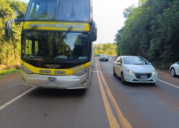 Puerto Piray: complicaciones en la ruta 12 por un colectivo averiado