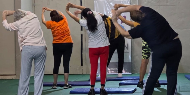 CONSIGNA: MOVERSE. Todas las actividades se orientan a la salud.