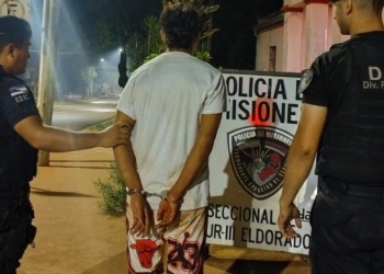 Eldorado: cayó “Bollo” tras volver a violar una restricción y amenazar a su vecino