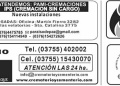 Fúnebres del Jueves 12 de Marzo de 2026