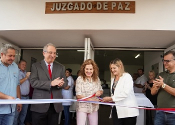 Passalacqua participó de la puesta en funciones del Juzgado de Paz de Santa Rita