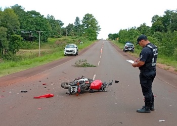 Mártires: hacia “Willy” y chocó contra una camioneta en la ruta Provincial 103