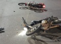Choque entre motos: una mujer herida y un conductor alcoholizado