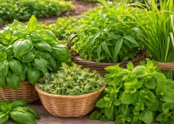 Plantas aromáticas que pueden transformarse en un ingreso