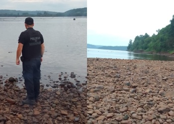 Cerraron el paso Panambí–Porto Vera Cruz por la bajante del río Uruguay