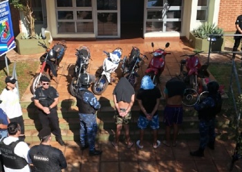 Esperanza: dos detenidos y un demorado, tras robar motos y filmarse en maniobras peligrosas