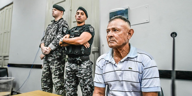 POCOS AMIGOS. Roberto Carlos Paiva fue juzgado durante tres días y sentenciado por matar a su compañero de trabajo en Yrigoyen.