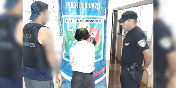 CAPTURA. Cuando lo detuvieron, llevaba dentro de una mochila el arma blanca con la que habría matado a Nuñez.