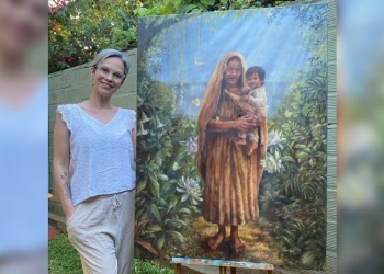 Una Virgen muy especial que expresa la cultura, la fe y la selva misionera