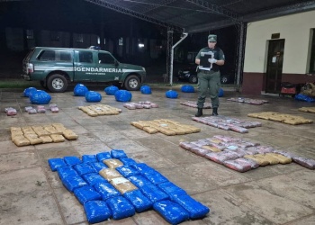 Golpe al narcotráfico en el norte de Misiones con más de 649 kilos de marihuana incautados en dos operativos