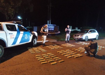 Incautaron más de 99 kilos de droga en San Javier tras una persecución