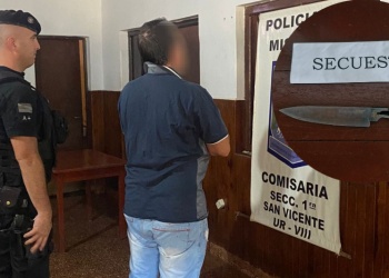 Conflicto entre vecinos termina con un detenido y un cuchillo secuestrado