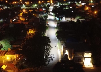 Alem avanza con el recambio de luminarias LED en el municipio